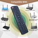 RC-200 Replacement Voice Remote Control for Super Box, Compatible with SuperBox S4 S5 S6 Max / S5 Pro/Elite Ultra/Elite Pro+, Without Voice for S4 Pro and S3 Pro