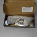 PDPBath Brass Shower Arm Diverter with Adhesive Handheld Holder for Easy Reach, Upgrade Low 3-Way Diverter with Pause Setting, G1/2 Universal Connection - Chrome