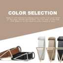 HOTWILL Women Belts for Jeans Dress Skinny Waist Belt with Gold Triangle Buckle 0.90" Width Thin Belts for Ladies Brown Medium (Brown)