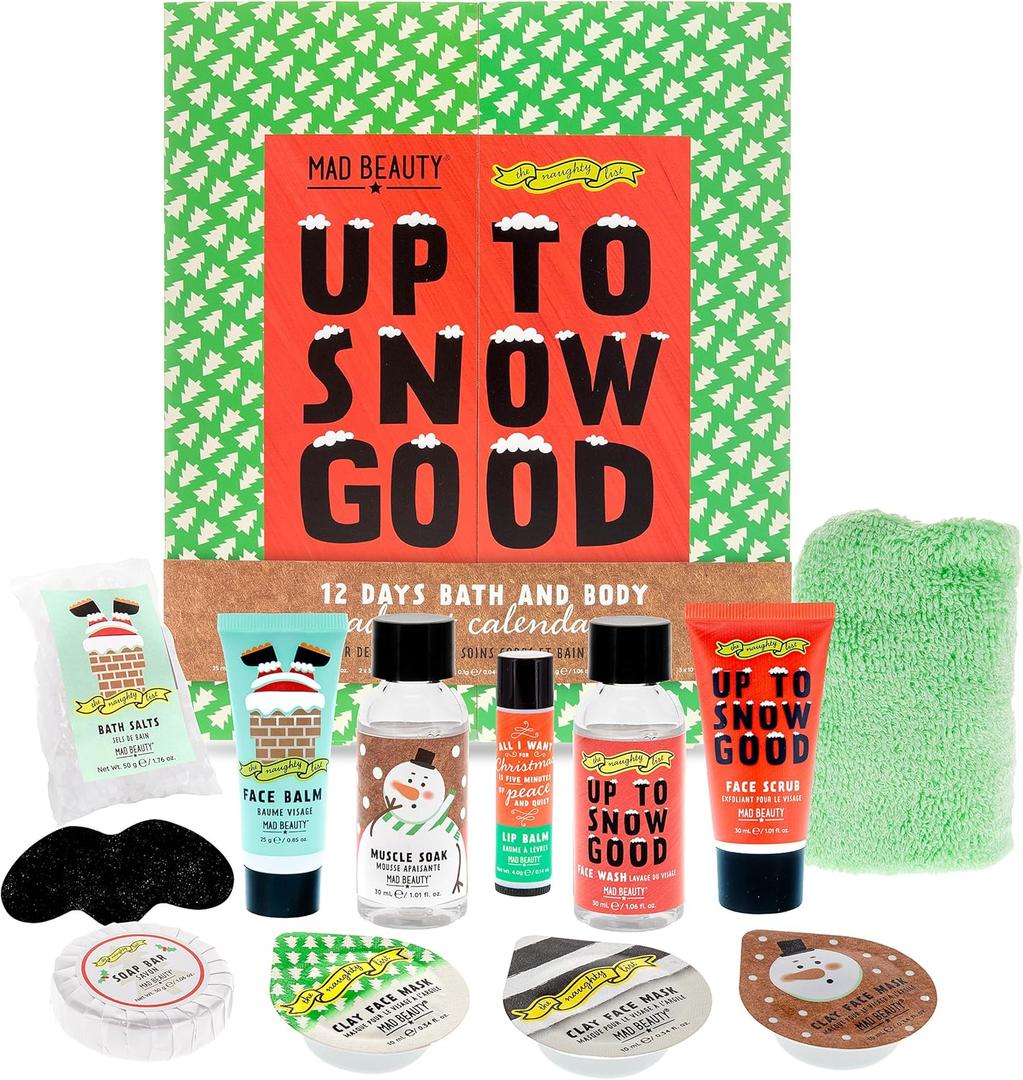 The Naughty List Up To Snow Good - Advent Calendar