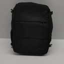 Laptop Backpack for Men Women, Airplane Approved Personal Item Backpack Suitcase with Usb Charging Port, Lightweight College 35l Luggage Bag 15.6 inch Laptop Mochila Gifts for Work Business Men, Black (Large)