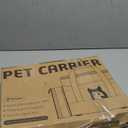DELOMO Airline Approved Cat and Dog Carrier: Expandable Pet Carrier for Small Dogs, Cats up to 15 Lbs - Fits Major Airlines (17" x 11" x 8.6")