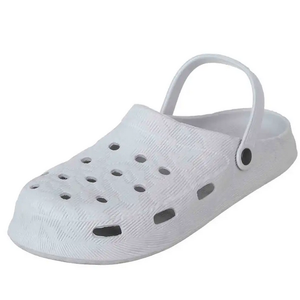 Womans White Slippers 8