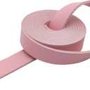 Lalatia Double Sided Faux Leather Strip Leather Strap (Pink, 1'' x 2 Yards)