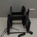 YESTAR Garden Water Hose Reel Cart,Holds 50-60 Ft of 5/8 Inch Hose, Portable Hose Pipe Holder for Outside (Black)