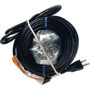 Frost King RC30 Electric Roof Cable Kits, 30ft x 120V x 5 Watts/ft, 30 Feet, Black