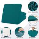 HEBE Stretch Patio Cushion Covers Set 12pcs,Waterproof Outdoor Couch Covers Replacement,Washable Reusable Seat Cushion Slipcovers for Patio Furniture Protector,Chair Cushion Cover