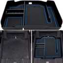 Center Console Organizer fit for Dodge RAM 1500 2500 3500 2025 2024 2023 2022 2021 2020 2019 Accessories Interior Storage Box Armrest Storage Tray (Blue) NOT FIT for 40/20/40 Split Bench Seat