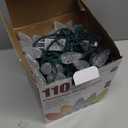 Minetom C9 Christmas Lights Outdoor, 82 FT 100 LED Connectable C9 String Lights with 8 Modes and Timer Extendable Xmas Tree Patio Roofline Garden Yard Holiday Party Indoor Outdoor Decoration, White