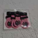 DOK TigerToes Premium Non-Slip Dog Socks for Hardwood Floors - Extra-Thick Grip That Works Even When Twisted - Prevents Licking, Slipping, and Great for Dog Paw Protection (XXS, Sassy Pink)