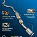 PHILTOP Catalytic Converter Compatible with Toyota (EPA Compliant)
For 2007-2010 Yaris Sedan Replace OE# 52581, 21285, 47836, 93213, 1741021680, 49470
