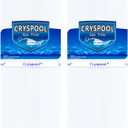 Cryspool 05040 Filter Compatible with Marquis Spa 20041, 20091, 370-0237, 5CH-502, Marquis 50, PPM50SC-F2M, FC-0195, 50 Sq. Ft Spa Filter Cartridge, 2 Pack