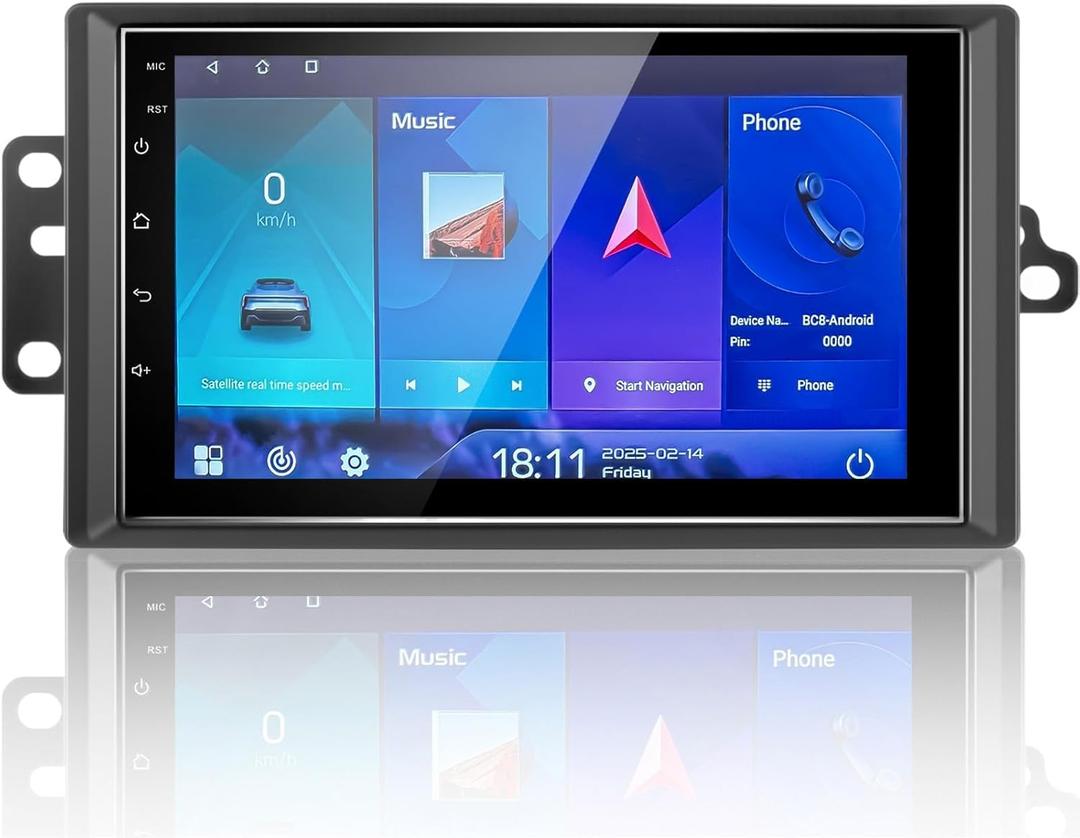 2+64G Radio for Chevy Chevrolet Silverado SSR Tahoe 2003-2006 Impala Tahoe GMC Sierra Yukon, 7" IPS Touch Screen CarPlay, Steering Wheel Control,Free Back Camera