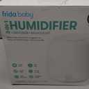 Frida Baby 3-in-1 Cool Mist Humidifier for Large Rooms, Top Fill Humidifier for Bedroom, Allergy Relief, 60 Hour Runtime + Nightlight, Auto Shut-Off, Quiet, Carry Handle, Essential Oil Diffuser