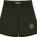 Runhit Kids MMA BJJ Wrestling Shorts, Youth Boys No Gi Grappling Shorts for Boxing, Jiu Jitsu, Muay Thai, Training S