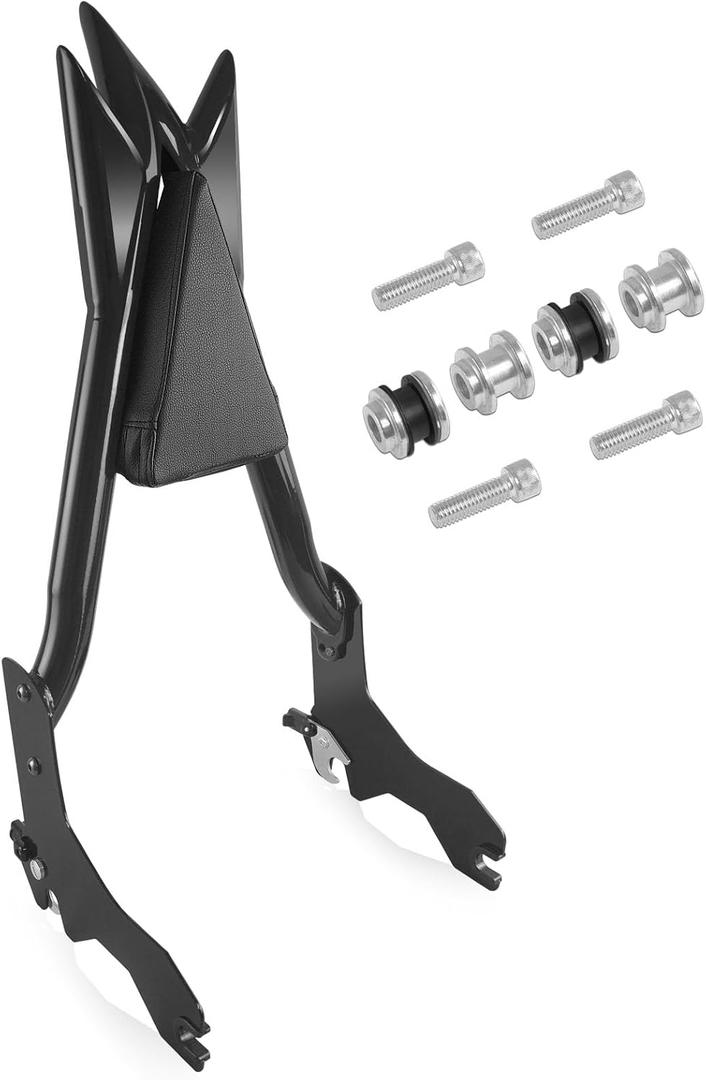 Custom 26”Tall Adjustable Sissy Bar Docking for Harley Davidson 2018-Later
For Low Rider Models Lowrider ST FXLR FXRST FXLRS FXLRST Sport Glide FLSB Dyna Gloss Black (26”)