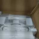 NEWTRY 18 Folding Shower Seat Wall Mounted, 330lb Fold Down Shower Seat with Armrests & Back, Foldable Shower Chair for Home Care Seniors Disabled, Padded Seat and Back, for Bathroom Inside Shower