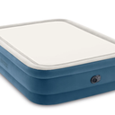 20in Queen Dura-Beam® Deluxe Fiber-Tech Thermalux Air Mattress with Built-In Electric Pump
