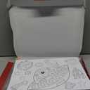 Cosmody Rechargeable LED Drawing Board for Kids, Large 16" Light Up Drawing Pad with 8 RGB Colors & 6 Dynamic Modes, Neon Art Dry Erase Board with Tracing Book & 7 Markers, Creative Gift for Girls Boys