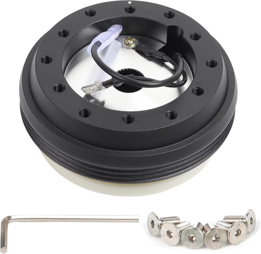 Steering Wheel Hub Adapter Compatible with 1994-2001 for Acura Integra 1990-1993 for Honda for Accord 1992-1995 for Honda Civic 1993-1997 for Honda Civic del Sol 1992-1996 for Honda Prelude