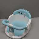 Baby Bath Seat for Babies 6 Months & Up Sitting Up, Non-Slip Baby Bath Chair with Suction Cup, Safe and Comfortable Portable Infant Bath Seat for Bathroom, Bathtub Tub, Easy to Clean (Green)