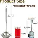 Small Serving Spoons,18/10 Stainless Steel Buffet & Banquet Style Serving Utensils (Set of 2)