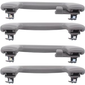 ApplianPar 4Pcs Gray Front and Rear Driver Passenger Side Inner Roof Pull Handle for RAV4 Camry Corolla Highlander Land Cruiser Prius Yaris