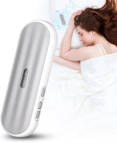 Under Pillow Bluetooth Speaker for Sleep: Private Bone Conduction Portable Speaker with White Noise - 20-Hour Battery Life for Soothing Sleep Sound(White)