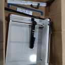 Heavy Duty Paper Cutter,17 Inch Guillotine Paper Cutter, One Replacement Blade for Free Cortadora de Papel 500 Sheets Papers, Paper Scrap Slicer Trimmer for Cardstock Cards Office Home School