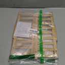 HBlife 2pcs Bamboo Dish Plate Bowl Cup Book Pot Lid Cutting Board Drying Rack Stand Drainer Storage Holder Organizer Kitchen CabinetKeep Dry