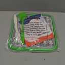 Stainless Steel Large Lick Mat: Dog Lick Mats for Large Dogs, Cat Licking Pads for Crate Boredom & Anxiety Reduce, Slow Feeding, Cat Slow Feeder Mat with a Spatula, Scrubbing Brush, Green