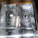 AS Headlights for 2007 2008 2009 2010 2011 2012 2013 GMC Sierra Headlights for 07-13 Sierra 1500/07 08 09 10 11 12 13 14 Sierra 2500 HD/3500 HD with Chrome Housing Amber Reflector Clear Lens Pair