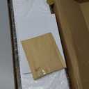 Forbena Floating Bathroom Shelves Wall Mounted, Aesthetic White and Gold Shelves for Bathroom Accessories, Modern Bathroom Organizer with Tower Bar for Wall Decor Storage Small Spaces, Set of 2