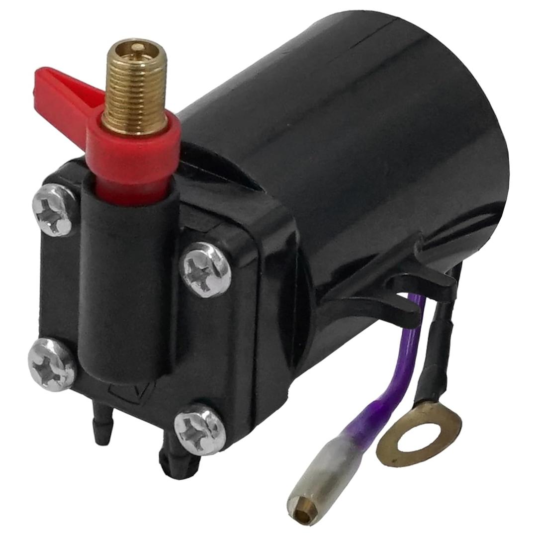 Caltric Fuel Primer Choke Solenoid Compatible with Evinrude/Johnson/OMC Marine / 120/125 / 130/140 / 185/200 / 225/250 / 300/1993-2001/5007355 0437231 0437234