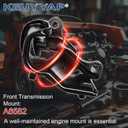 5Pcs Engine Motor Mount Compatible with Honda Odyssey V6 3.5L 2005 2006 Transmission Mount Set, Replace A4555 A4559 A65026EL A4583EL A6582