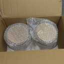 Sweejar Glass Jars for Laundry Room Organization, 90 ounce Laundry Pods Container, Glass Food Storage Jars with Airtight Lid, 2 Pack, Hand Lid