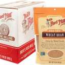 Bob's Red Mill Wheat Bran, 8oz (Pack of 4) - Non GMO, Vegan, Kosher, Best Buy Aug 11, 2027