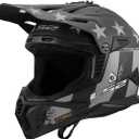 LS2 Helmets Gate II Full Face MX Motorcycle Helmet, XX-Large, Matte Battle Scar Tonal Gray/Black