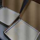 OgiOgi Toddler Step Stool, 2 Step Wooden Toddler Kitchen Stool Helper for Bathroom Sink, Toilet & Potty Training, 330lbs Capacity Stools for Kids with Safe Non-Slip Pads and Handles-Blue & White(2PCS) (Night Black+snowy White)