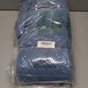 Outdoor Cushion Covers Set, 12PCS Patio Furniture Couch Seat Slipcovers, Replacement for Sofa Sectional Chair (Cover Only) (West Lake Blue)