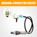 O2 Oxygen Sensor 234-4668, 234-4256 Upstream Downstream Sensor Compatible with 2008 2009 2010 2011 2012 2013 2014 Escalade Chevy Avalanche Silverado Suburban Tahoe GMC Yukon Sierra Set of 4