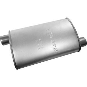 DRiV Walker Exhaust Muffler - 21690 - Stainless Steel with Spun-Locked Heads - Easy Bolt-On Installation - No Welding Required - Reduces Exhaust Noise, Minimizes Distortion
