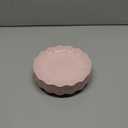 LIYH 11 Pcs Pink Plastic Plates Reusable - Durable and Dishwasher Safe Baby Shower Plates Wavy Daisy Plastic Flower Plate for Party Wedding Birthday Picnics BPA Free