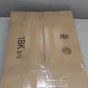 Large Clear Stackable Acrylic Storage Bins with Door, Dustproof Figure Collectibles Display Case, Football & Motorcycle Helmet Showcase, Basketball, Sports Memorabilia Organizer (XL, Count, 3)