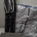 Portable Camping Cot, 32" Extra Wide Camping Cots for Everyone with Thick Cushion, Heavy Duty Sleeping Cot Holds Up to 600LBS, Cots for Sleeping, Rv, Beach, Patio, Office Naps(Blue)