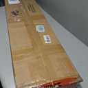 Signature Design by Ashley Wooden Mattress Support Bunkie Board Roll Slat with Nylon Cord, Full, Beige