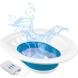 Electric Sitz Bath for Toilet Seat, Hemorrhoids and Postpartum Care - Yoni Steam Seat - Perineal Soaking