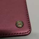 Vinich for Samsung Galaxy S25 Ultra Wallet Case with Card Holder, RFID Blocking Credit Slots Kickstand Shockproof Phone Cover Fit for Galaxy S25 Ultra 6.9" Wine Red