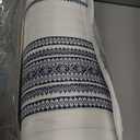 Great Bay Home King Reversible Quilt Bedding Set - All Season, Modern, Lightweight Bedspreads - White and Navy Striped Coverlets (Includes 1 Quilt, 2 Pillow Shams)