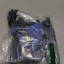 rabbitgoo Dog Harness, No Pull Pet Harness with 3 Buckles, Adjustable Soft Padded Vest with Control Handle, Walking Reflective Pet Vest for Dogs, Blue, Medium